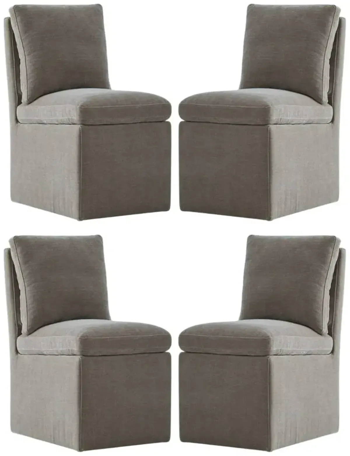 Liberty Furniture Accent Dining 4-Piece Truffle Pillowtop Side Chair Set