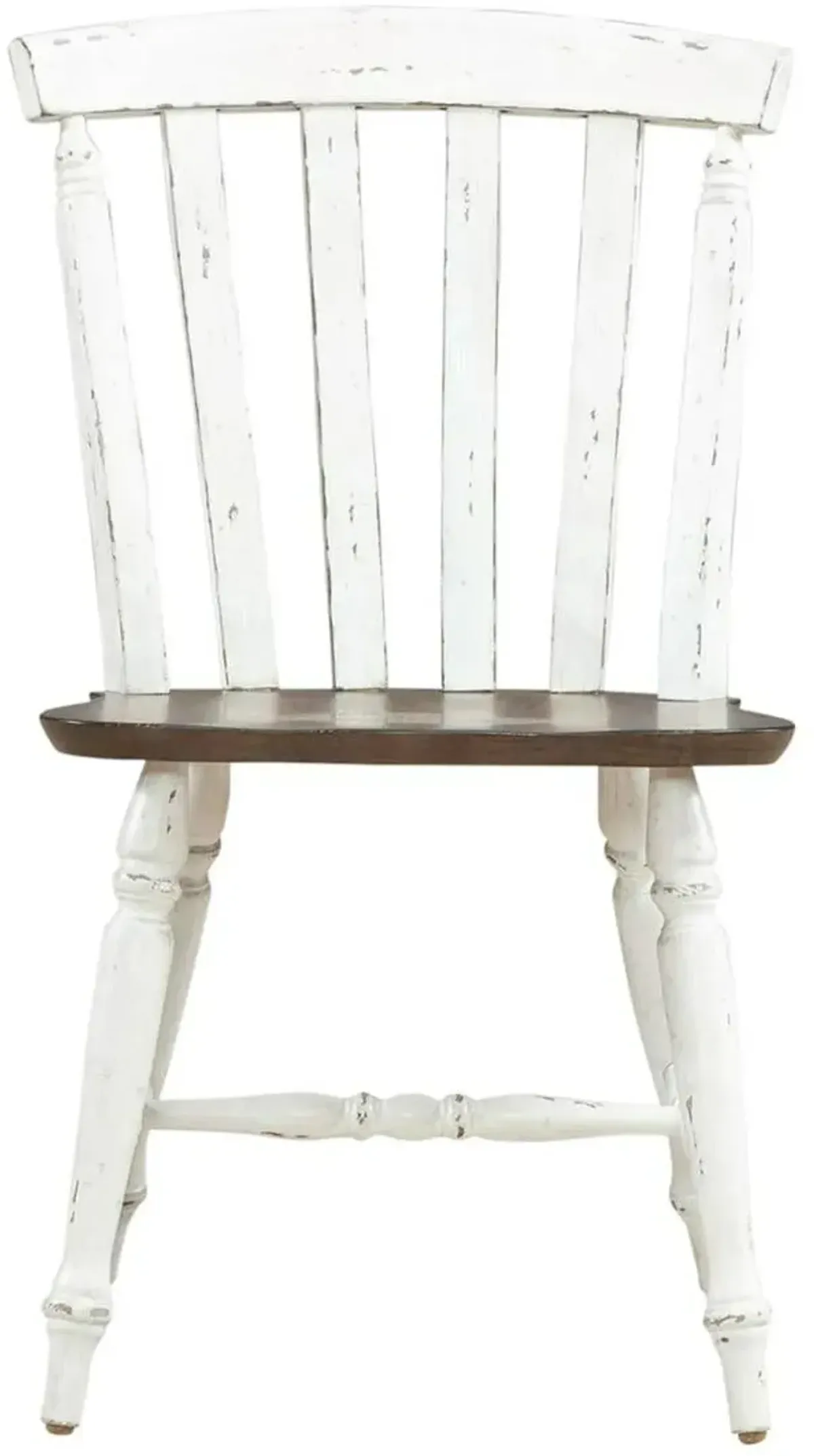 Liberty Furniture Al Fresco Graphite/Whitestone Slat Back Side Chair