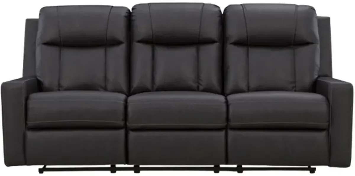 Benchcraft® Mackmenville Carbon Manual Reclining Sofa