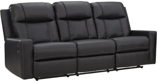 Benchcraft® Mackmenville Carbon Manual Reclining Sofa