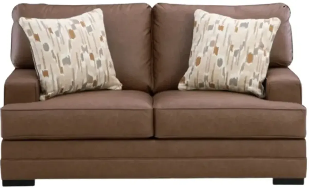 Benchcraft® VillaCourt Caramel Loveseat