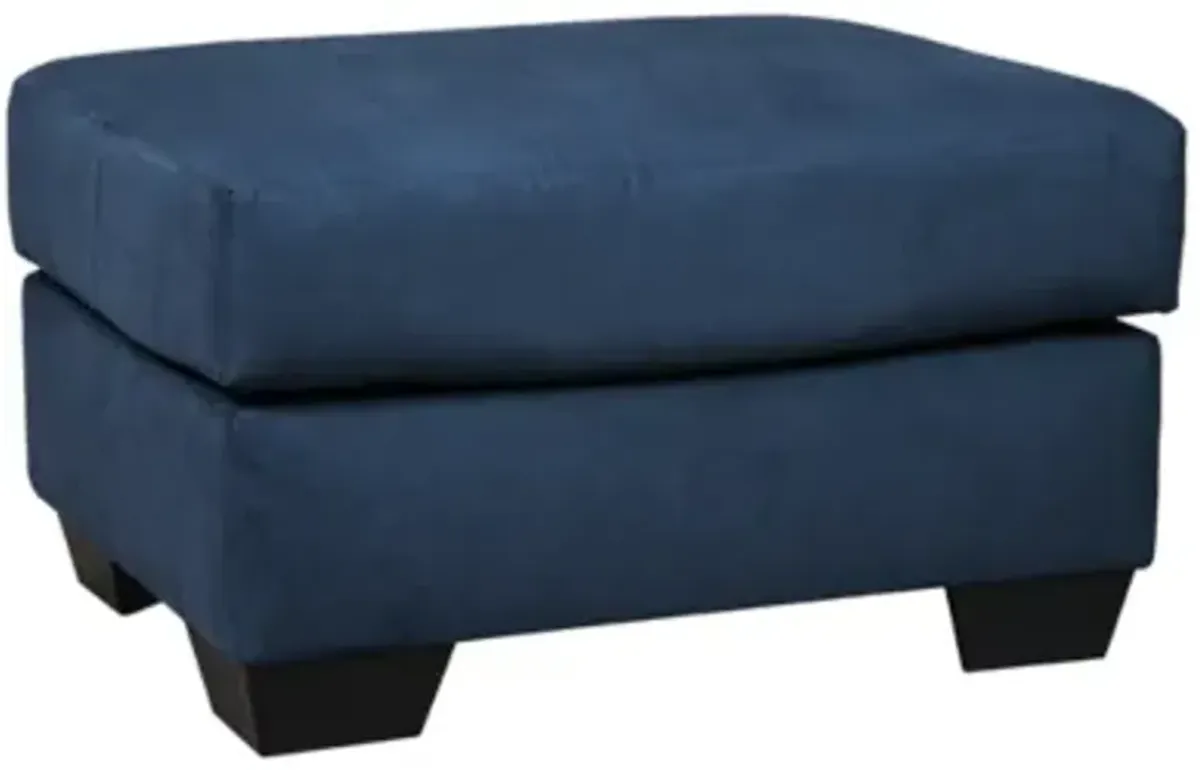 Signature Design by Ashley® Darcy Blue Ottoman