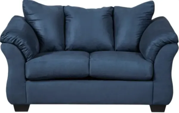 Signature Design by Ashley® Darcy Blue Loveseat