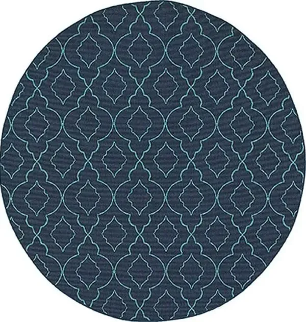 Oriental Weavers Meridian 8' Style 5 Round Area Rug