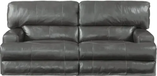 iAmerica Roberto Steel Power Reclining Sofa with Power Headrest with Lumbar