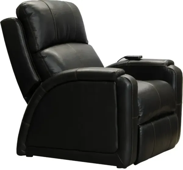 iAmerica Givens Black Power Recliner with Power Headrest and Lumbar