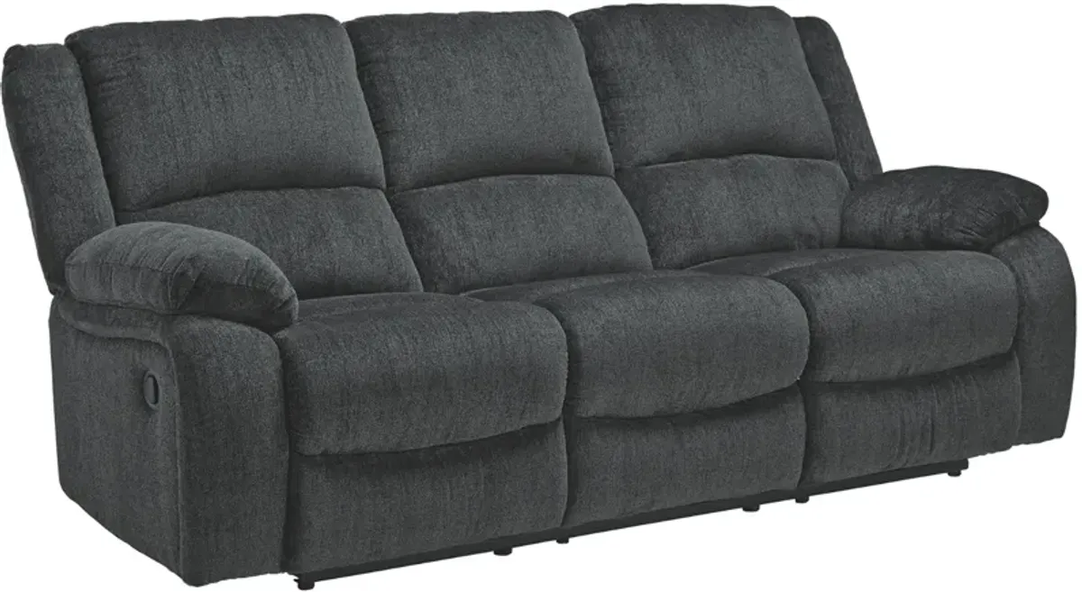 Signature Design by Ashley® Draycoll Slate Reclining Sofa