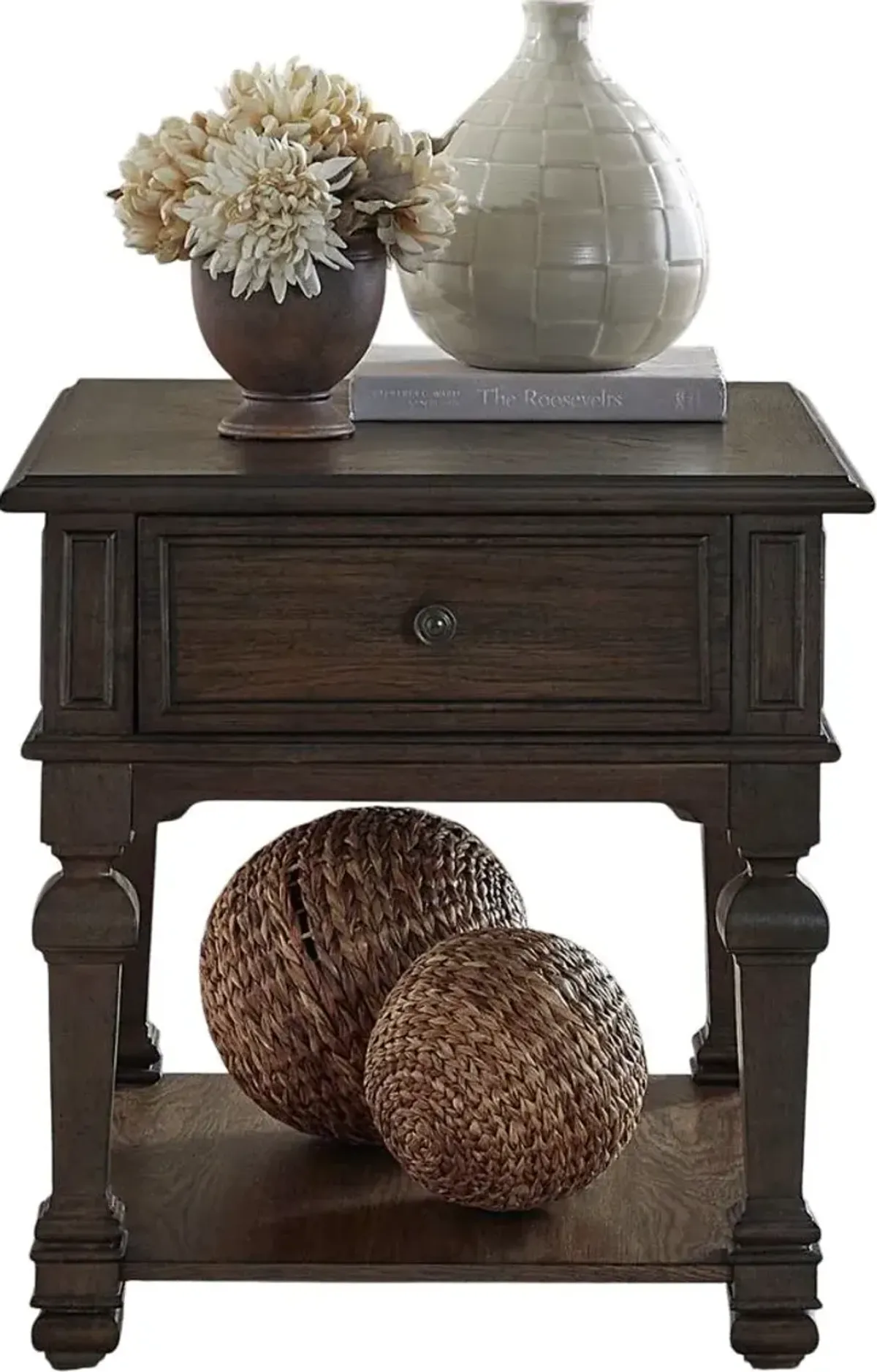 Liberty Furniture Provence Park Chateau Brown End Table