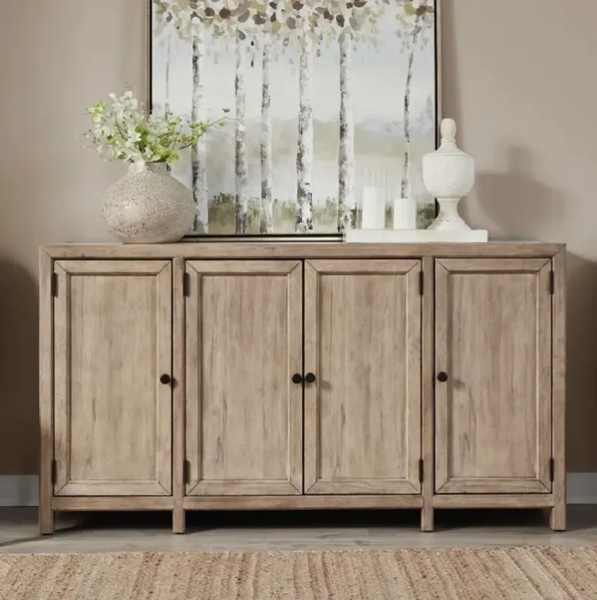 Liberty Furniture Proximity Place Barley Buff Accent Buffet
