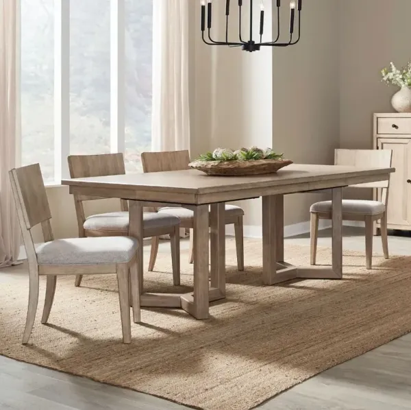 Liberty Furniture Proximity Place 5-Piece Barley Buff Dining Set
