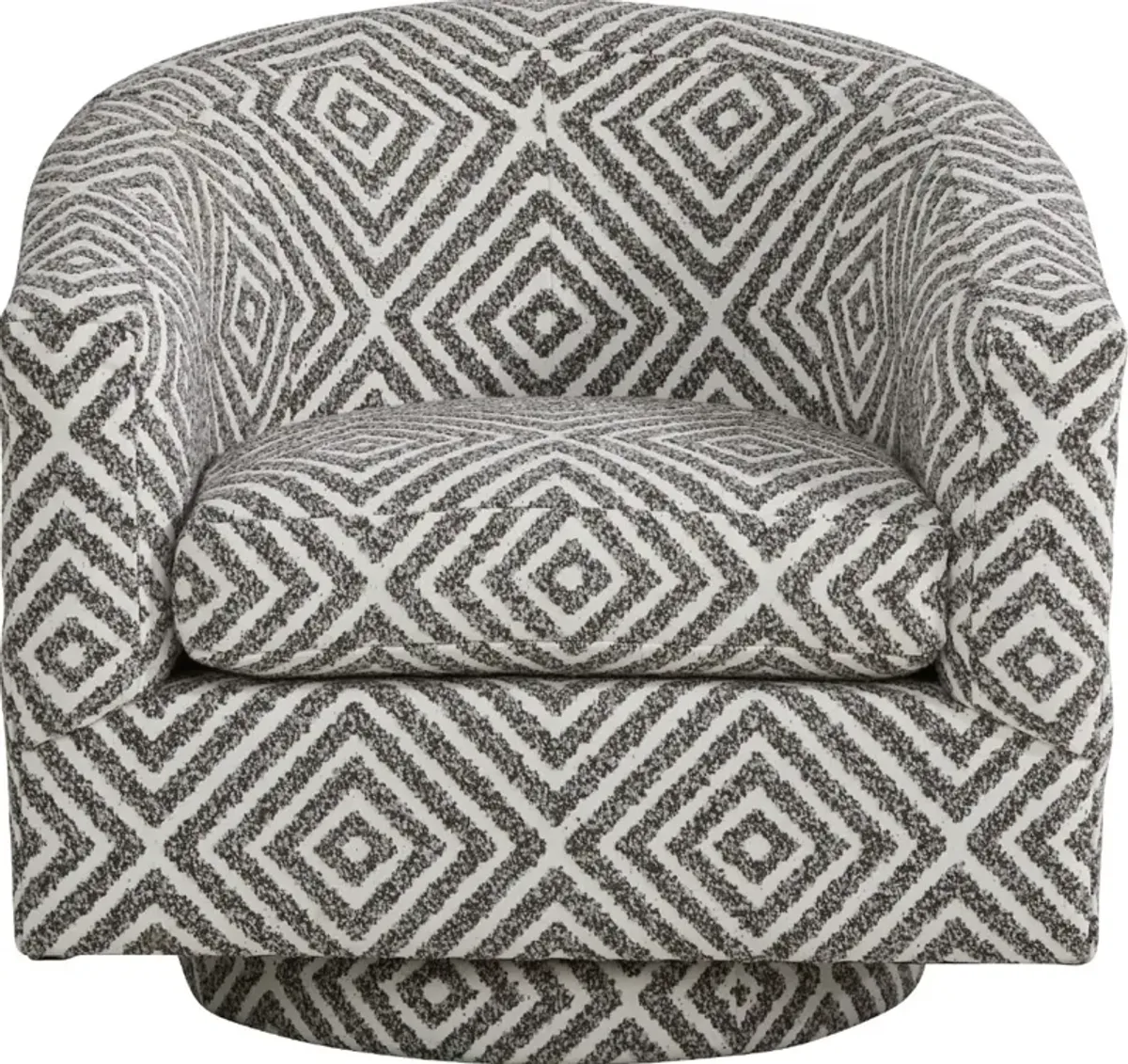 Cindy Crawford Home Modern Sherpa Fleece Swivel Chair