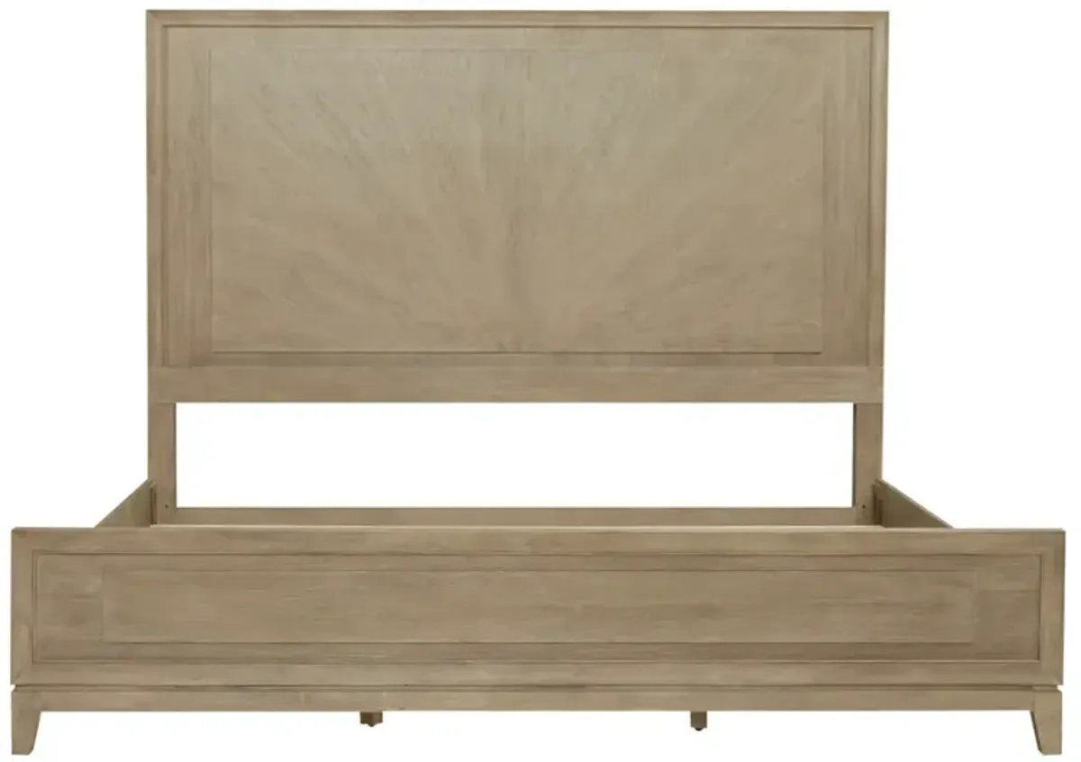 Liberty Furniture Brentwood Sandstone Queen Panel Bed