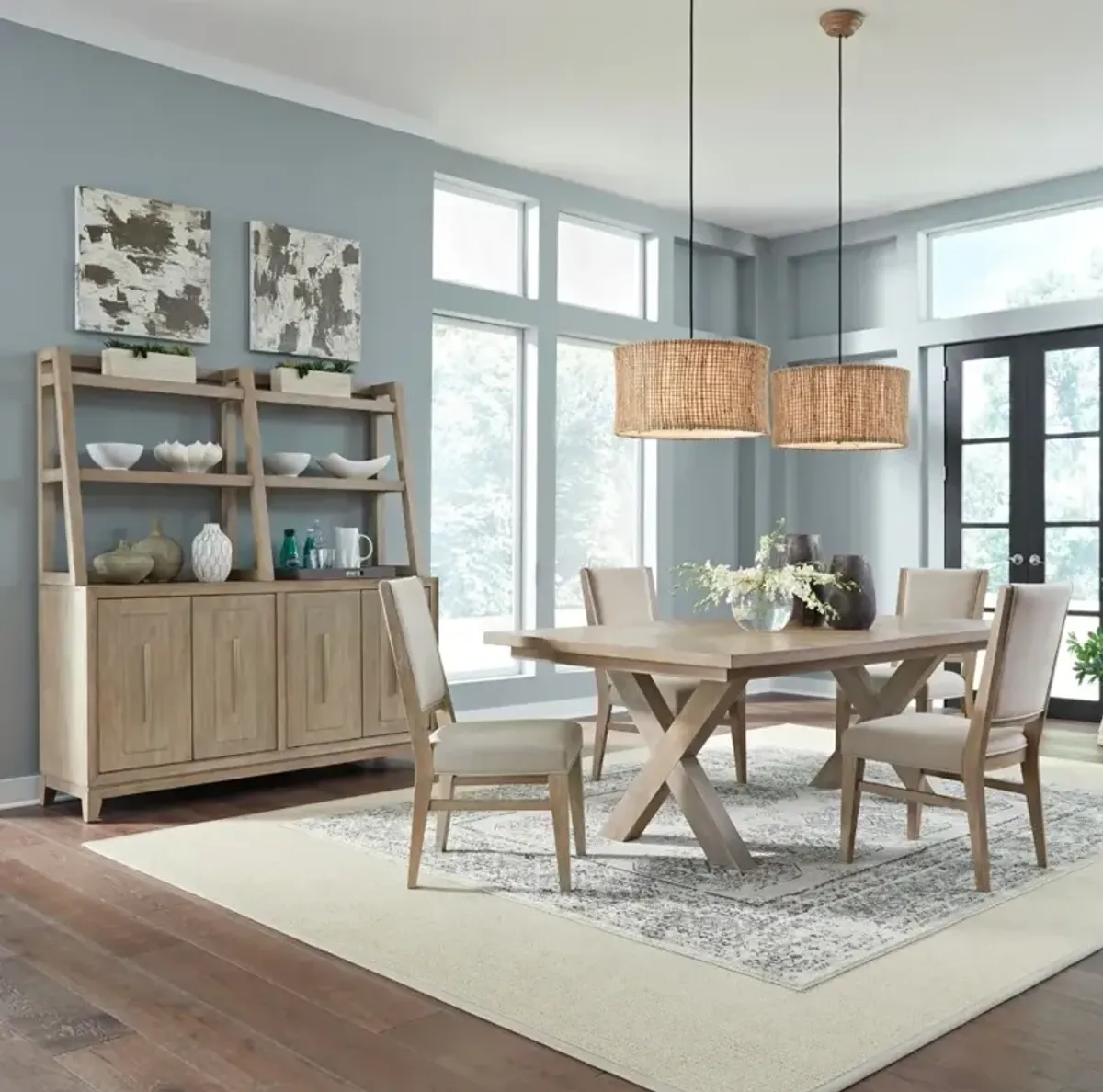 Liberty Furniture Brentwood Place 5-Piece Sandstone Dining Set