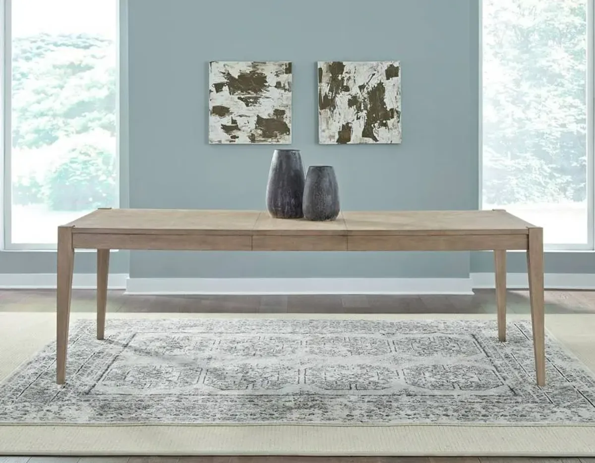 Liberty Furniture Brentwood Sandstone Rectangular Leg Dining Table