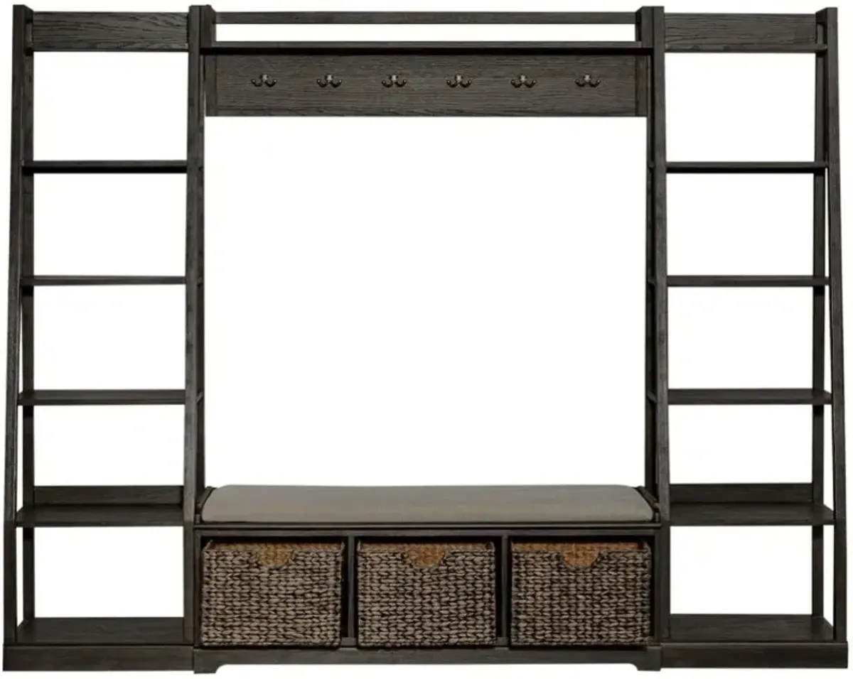 Liberty Furniture Mill Creek Peppercorn Wall Unit