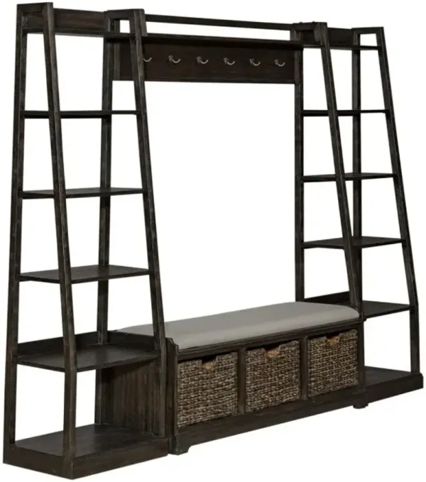 Liberty Furniture Mill Creek Peppercorn Wall Unit