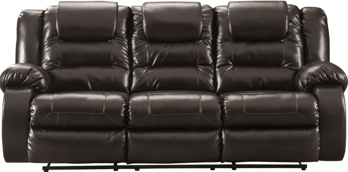 Signature Design by Ashley® Vacherie Chocolate Reclining Sofa