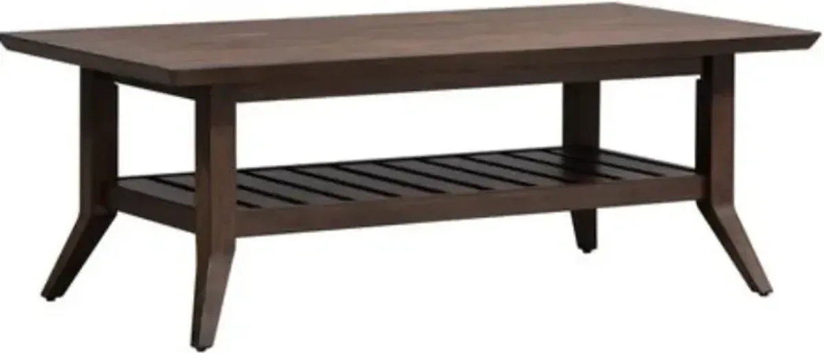 Liberty Furniture Ventura Boulevards Bronze Spice Rectangular Cocktail Table