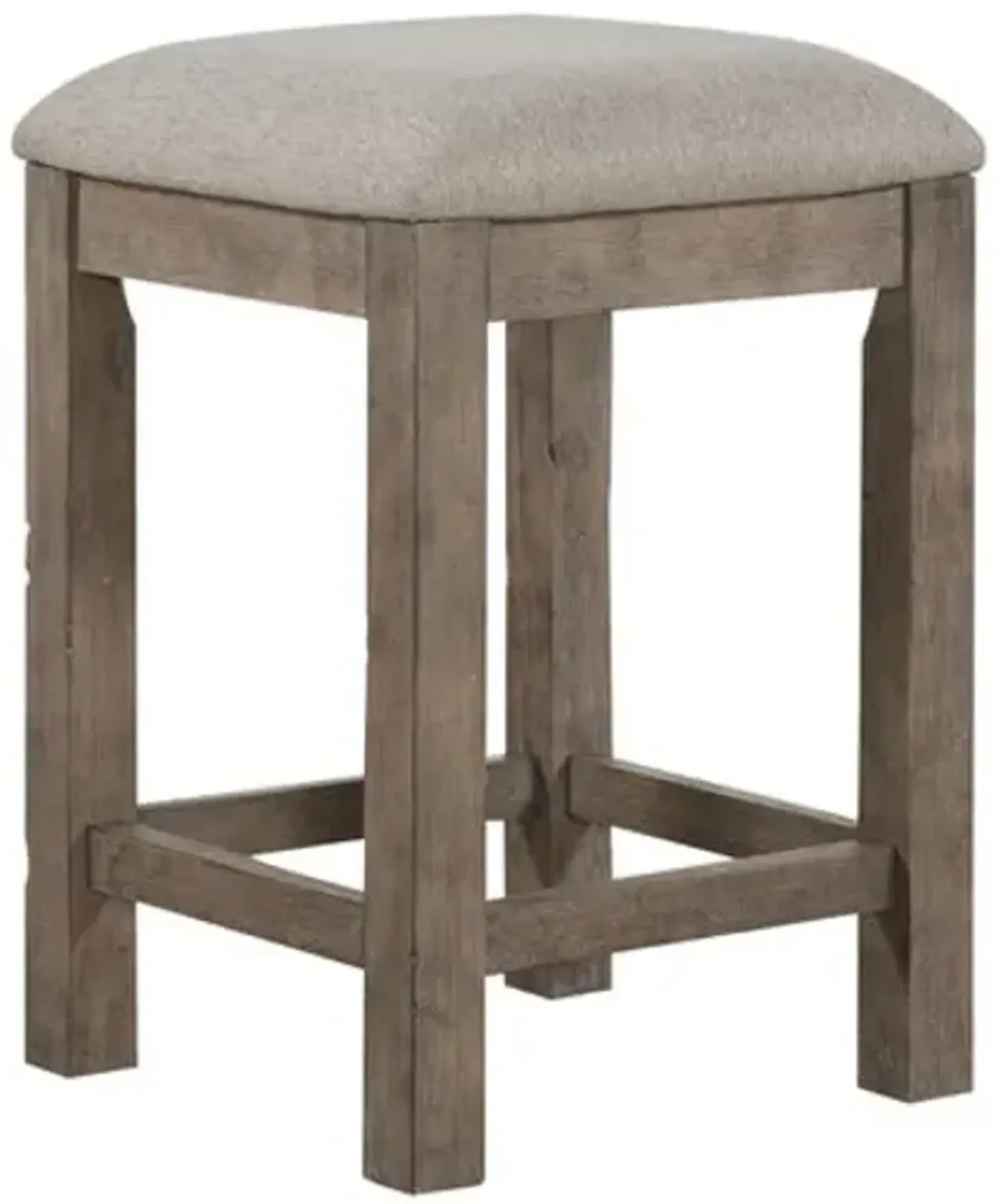 Liberty Furniture Bartlett Field Dusty Taupe Upholstered Console Stool