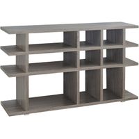 Coaster® Weathered Grey 3-Tier Bookcase