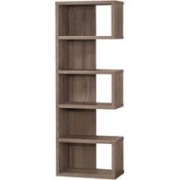 Coaster® Weathered Grey 5-Tier Bookcase