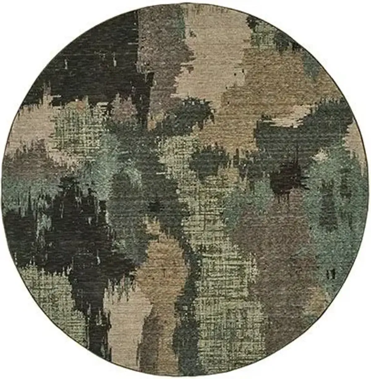 Oriental Weavers Evolution 8' Style 1 Round Area Rug