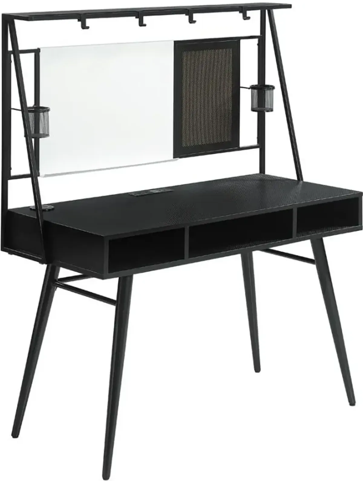 Coaster® Jessie Black/Gunmetal Writing Desk