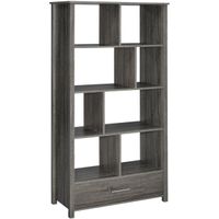 Coaster® Dylan Weathered Grey Bookcase