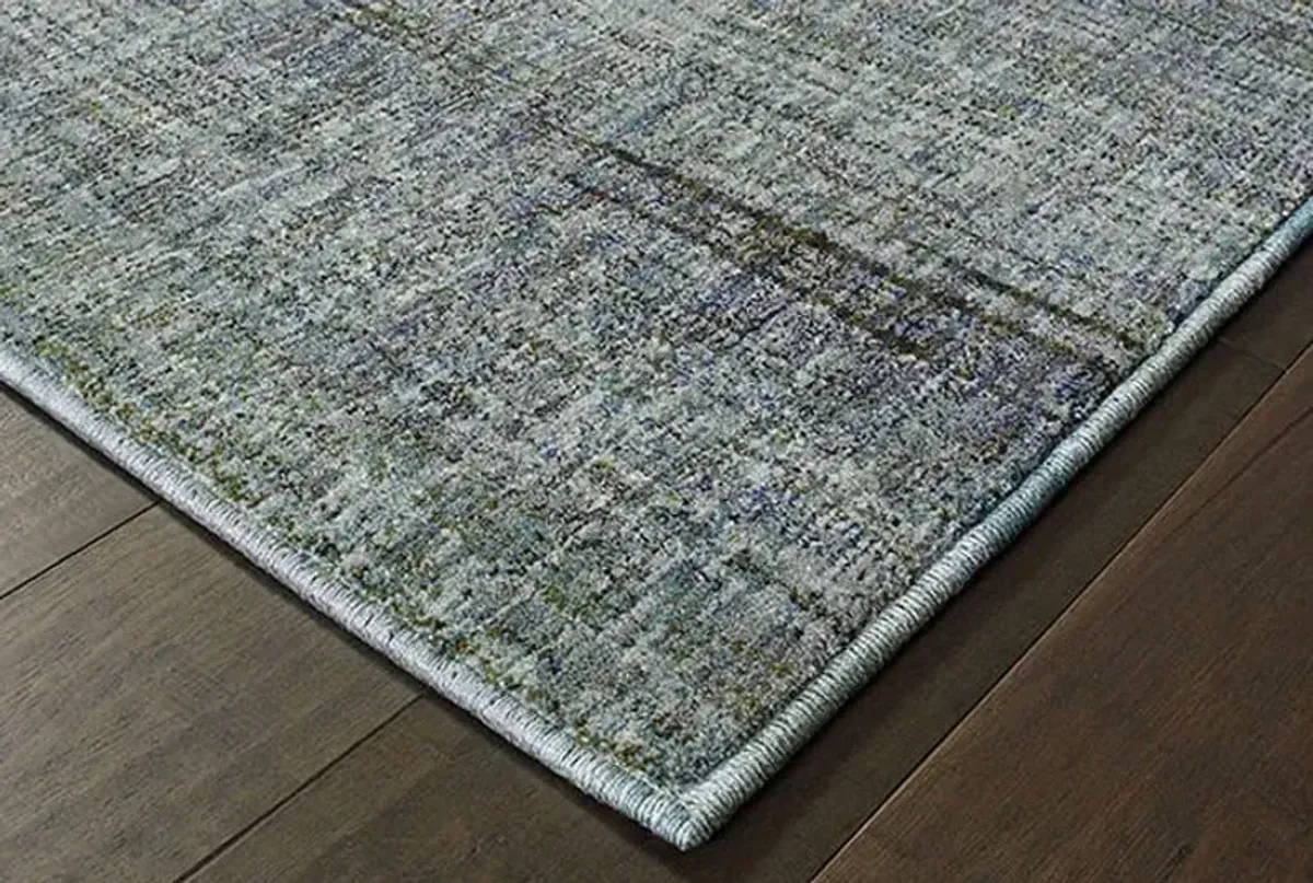 Oriental Weavers Atlas Gray 8'x11' Throw Rug