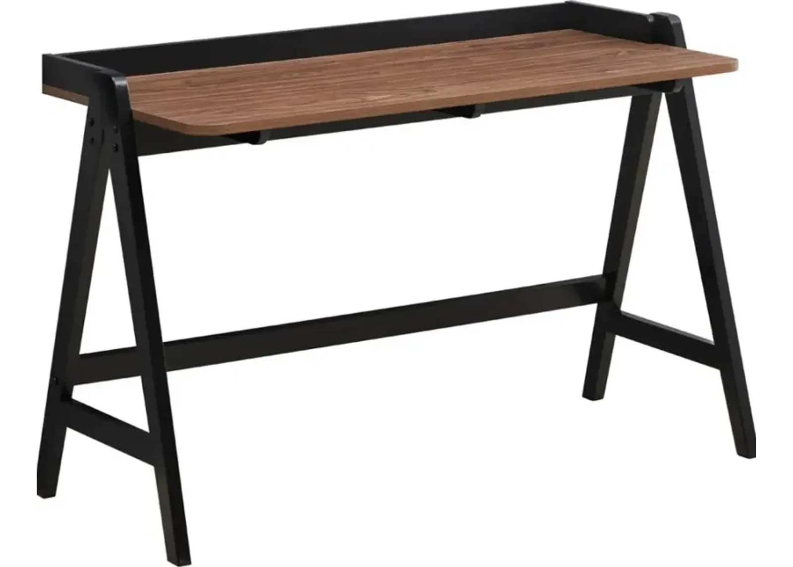 Coaster® Raul Walnut/Black Writing Desk