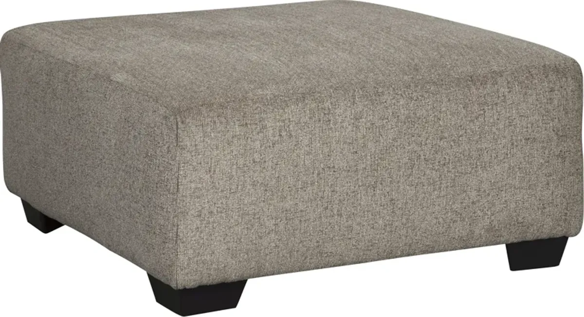 Signature Design by Ashley® Ballinasloe Platinum Oversized Accent Ottoman