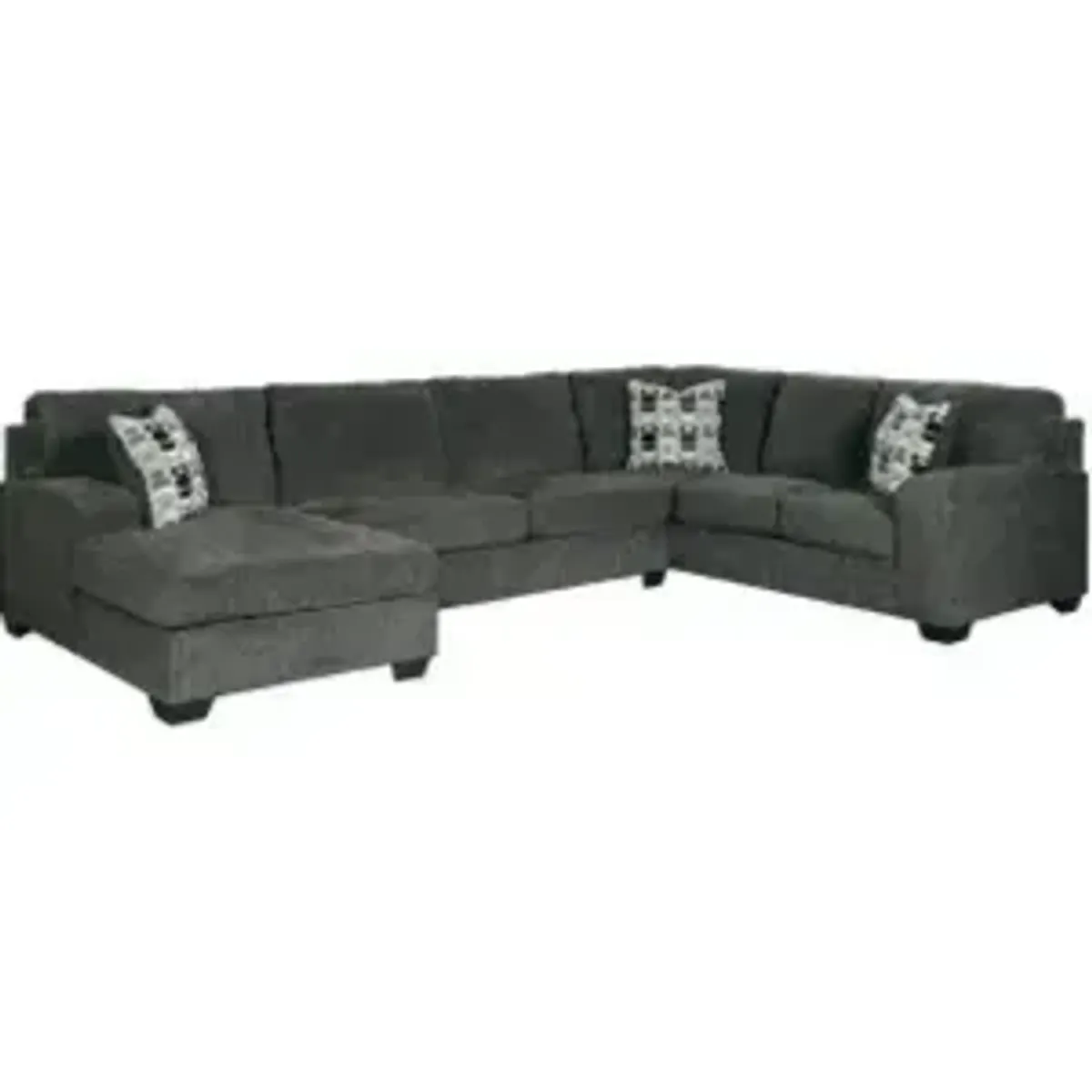 Signature Design by Ashley® Ballinasloe 3-Piece Smoke Sectional