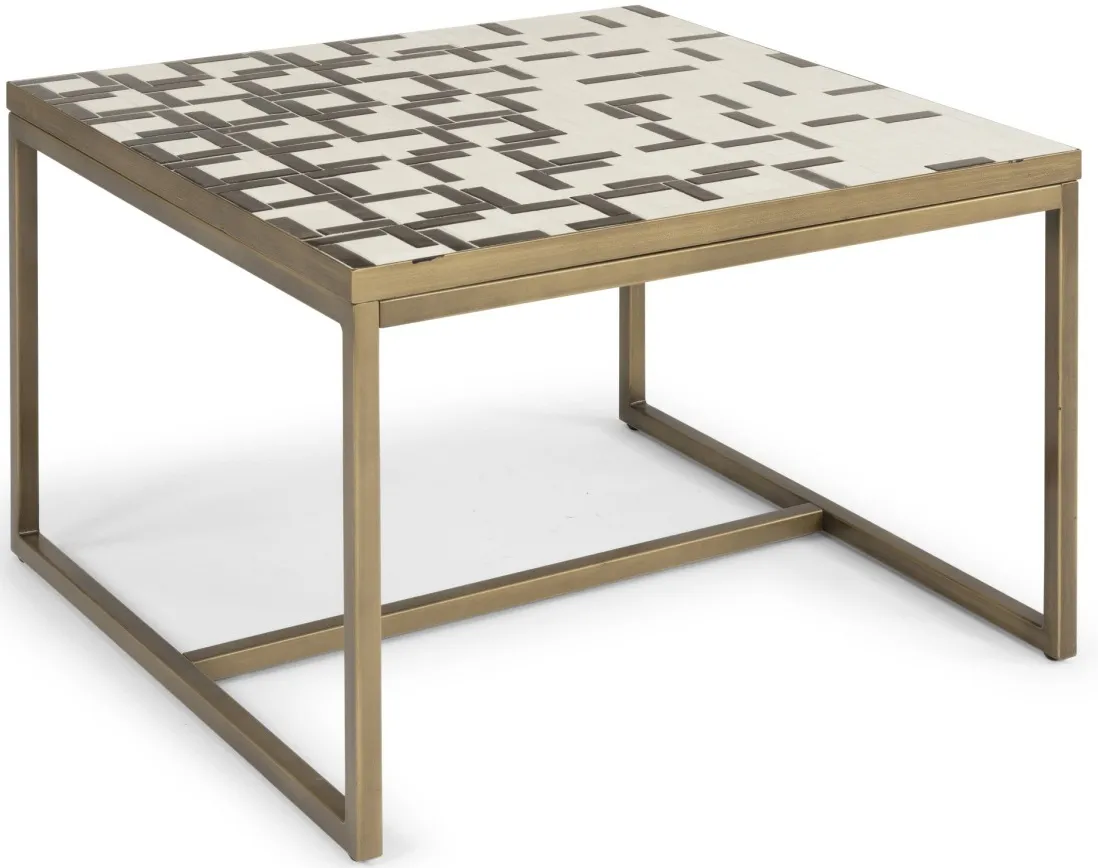 homestyles® Geometric II Other Brass Coffee Table