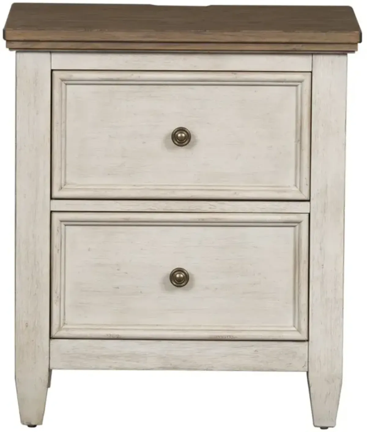 Liberty Furniture Heartland Antique White Nightstand
