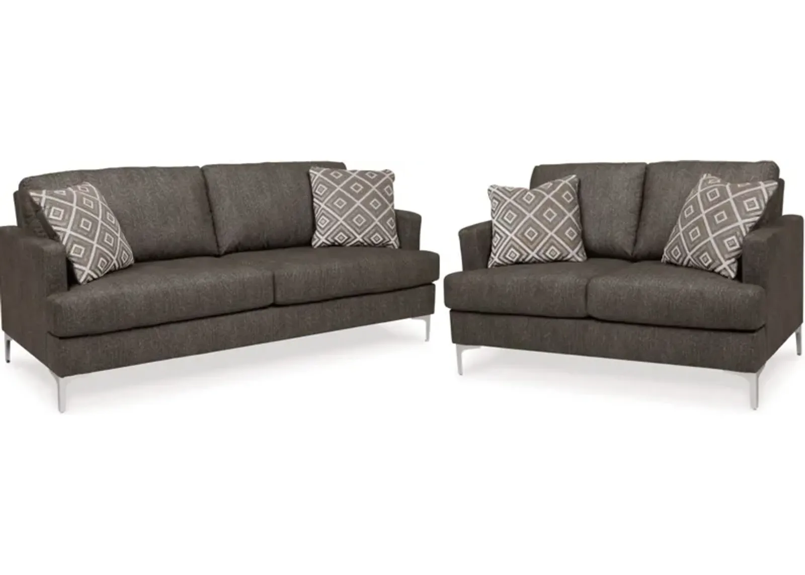 Signature Design by Ashley® Arcola 2-Piece Java Sofa Set