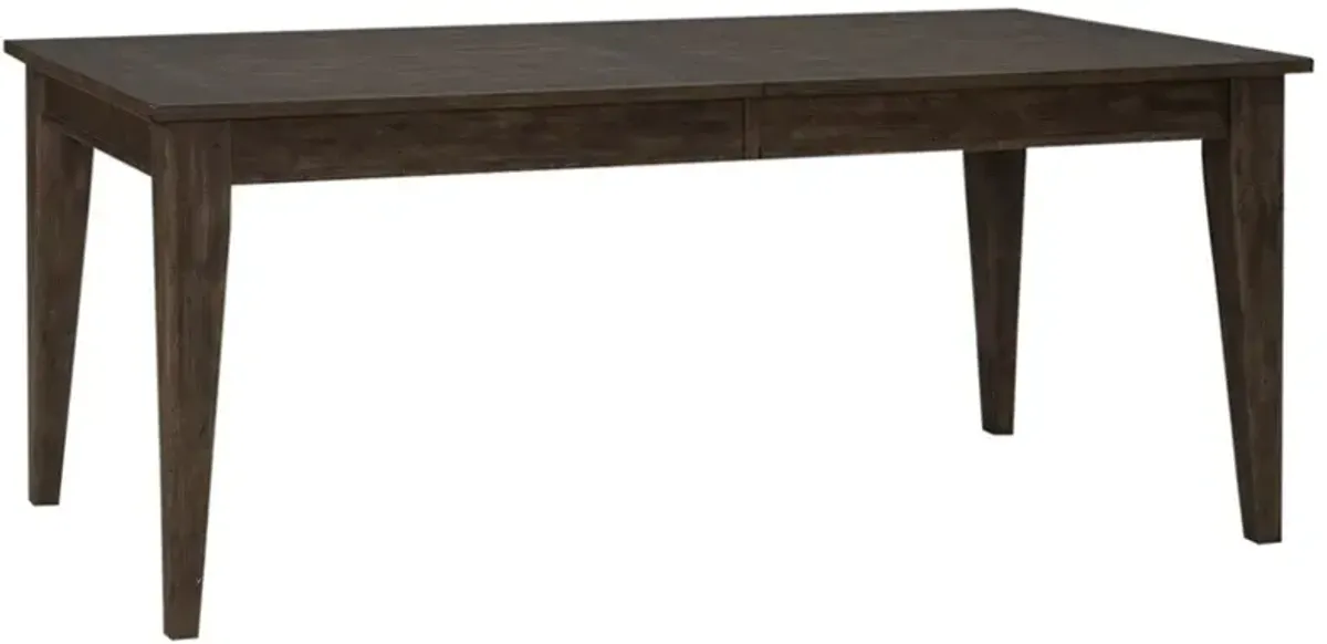 Liberty Furniture Midland Falls Rustic Brown Leg Table