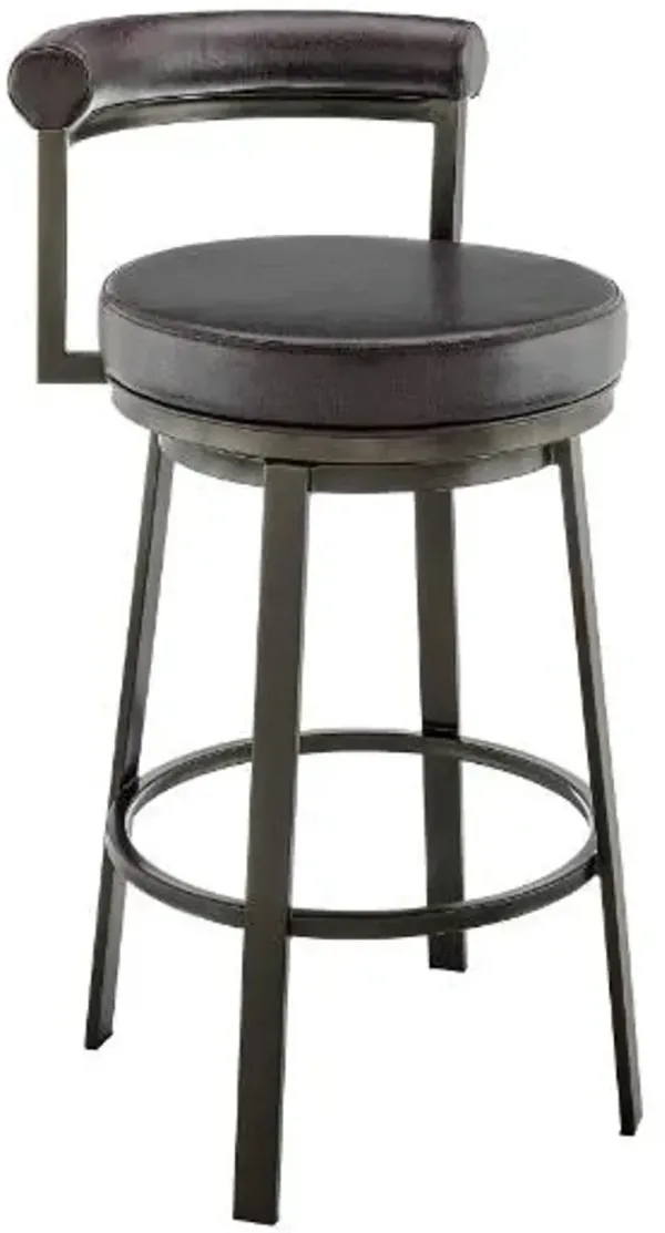 Armen Living Neura Brown/Mocha Barstool