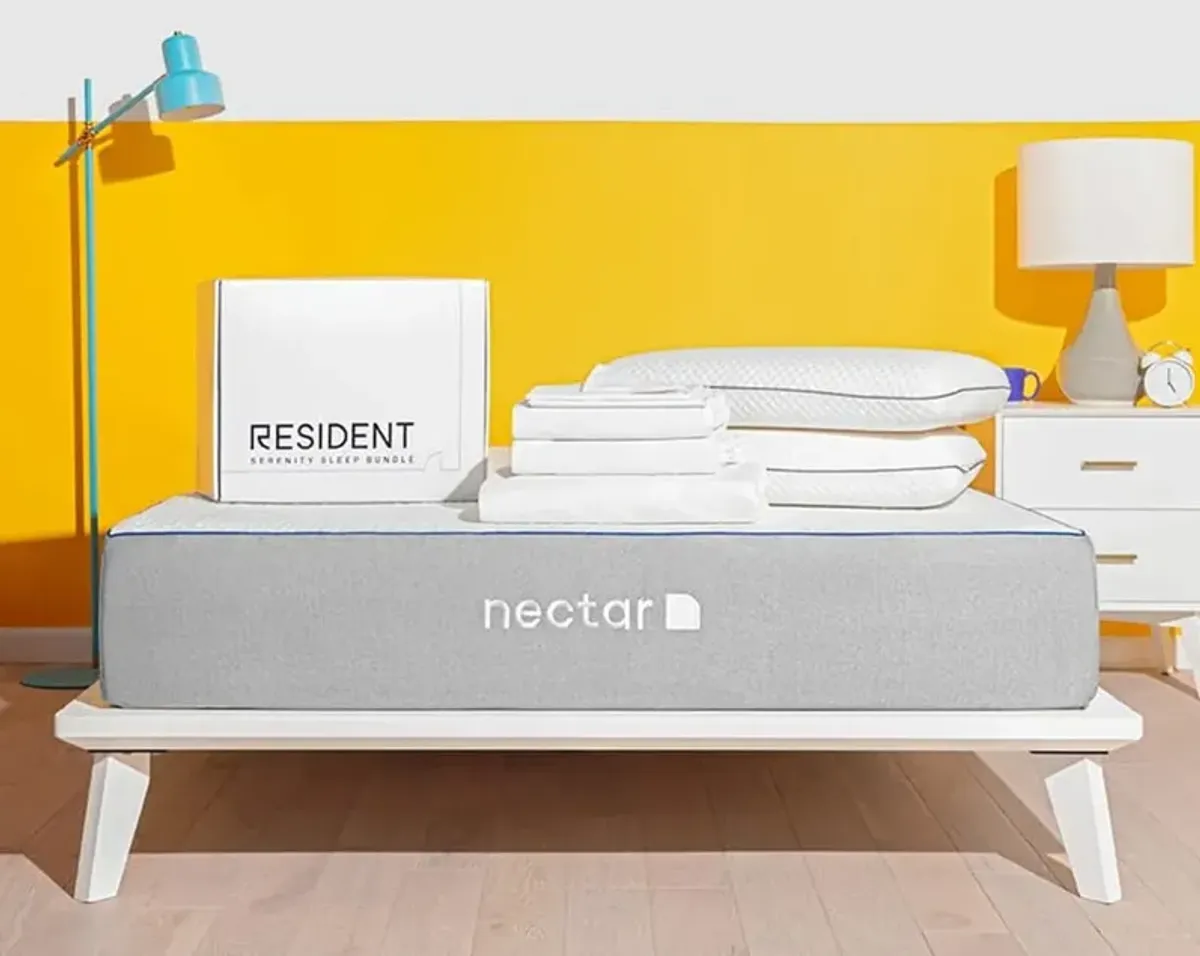 Nectar Resident Serenity Sleep Queen Bedding Bundle