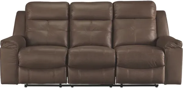 Signature Design by Ashley® Jesolo Coffee Manual Reclining Sofa