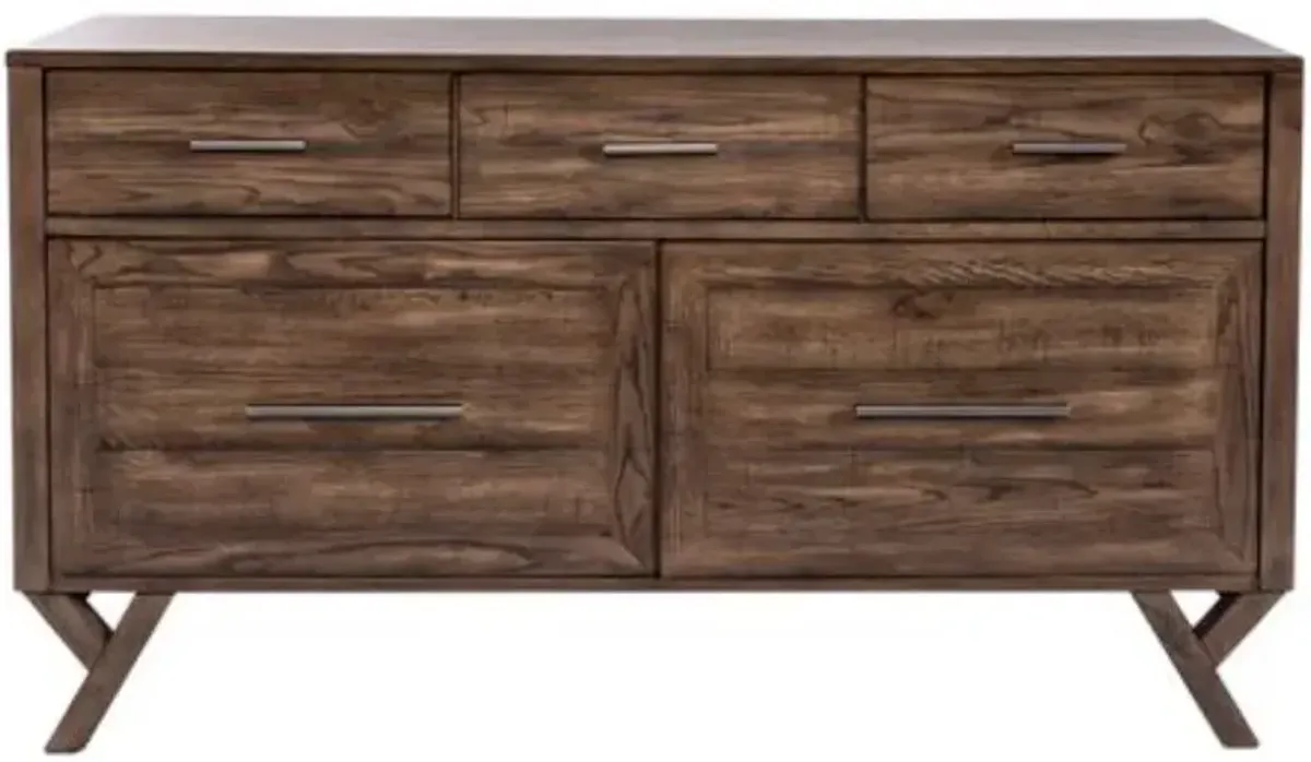 Liberty Furniture Lennox Weathered Chestnut Credenza