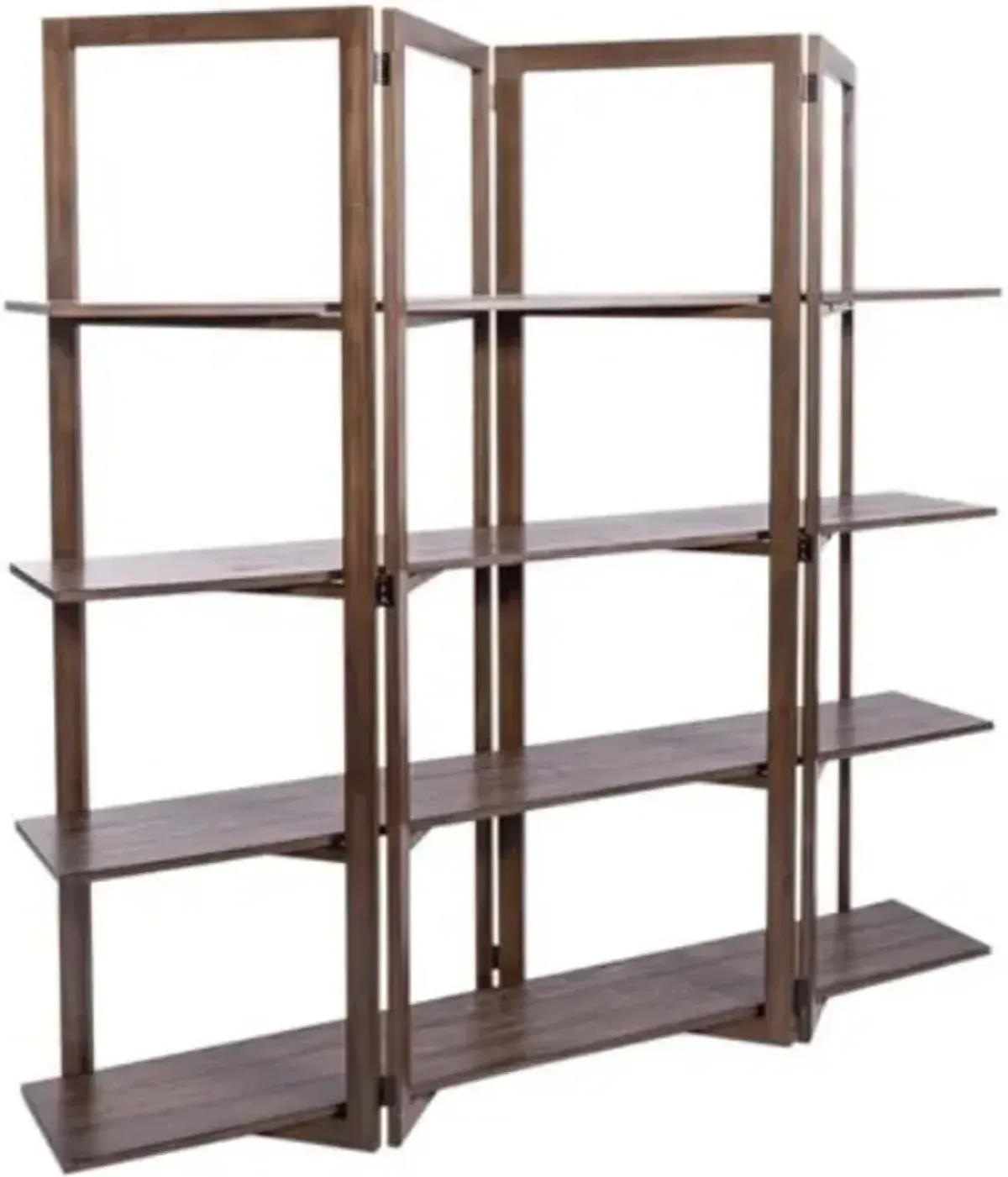 Liberty Furniture Lennox Weathered Chestnut Open Bookcase