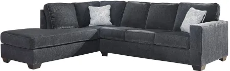 Signature Design by Ashley® Altari 2-Piece Slate Sectional with Chaise