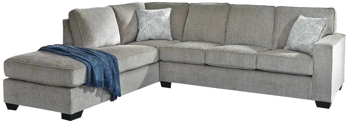 Signature Design by Ashley® Altari 2-Piece Alloy Left-Arm Facing Chaise Sectional