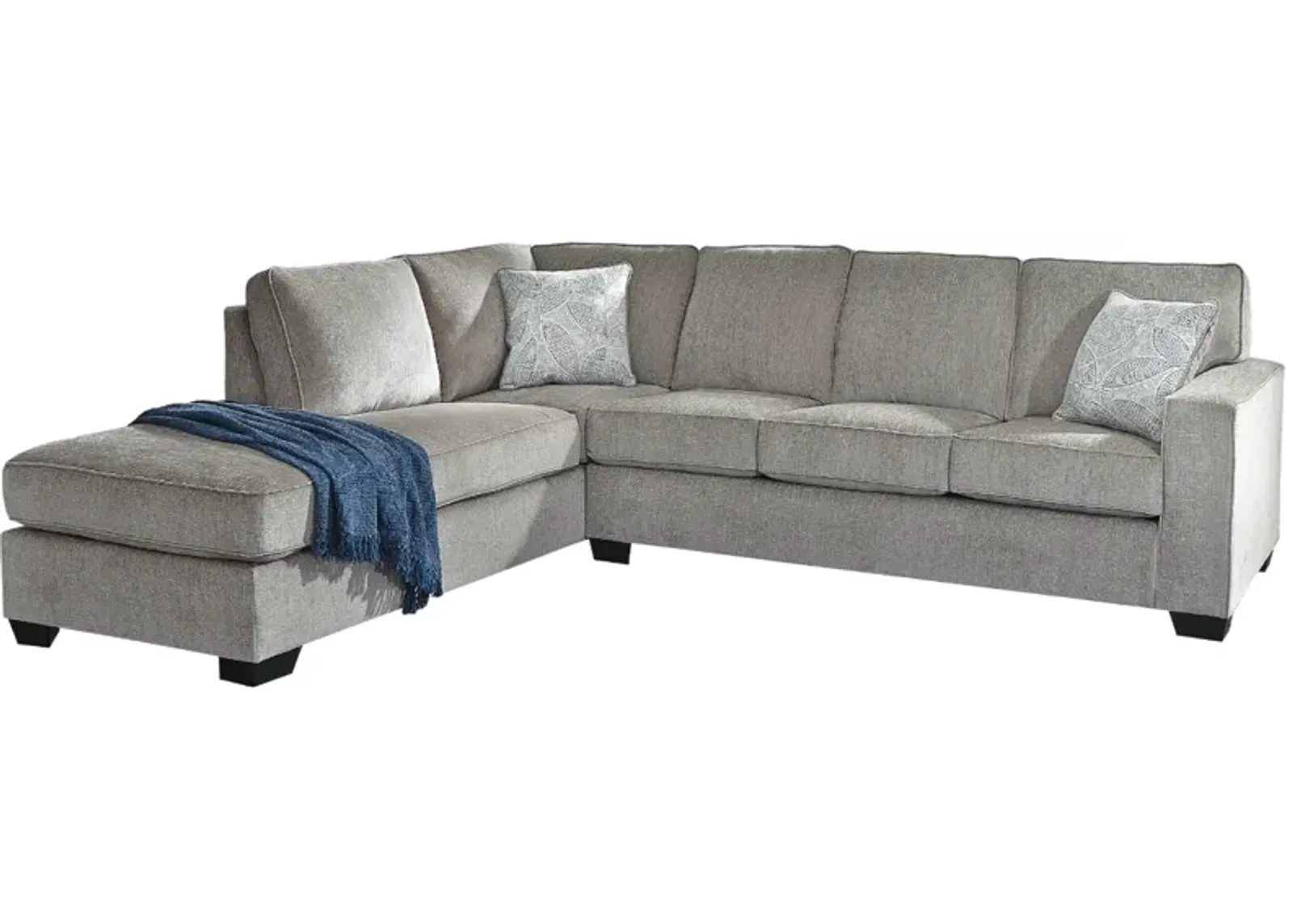 Signature Design by Ashley® Altari 2-Piece Alloy Left-Arm Facing Chaise Sectional