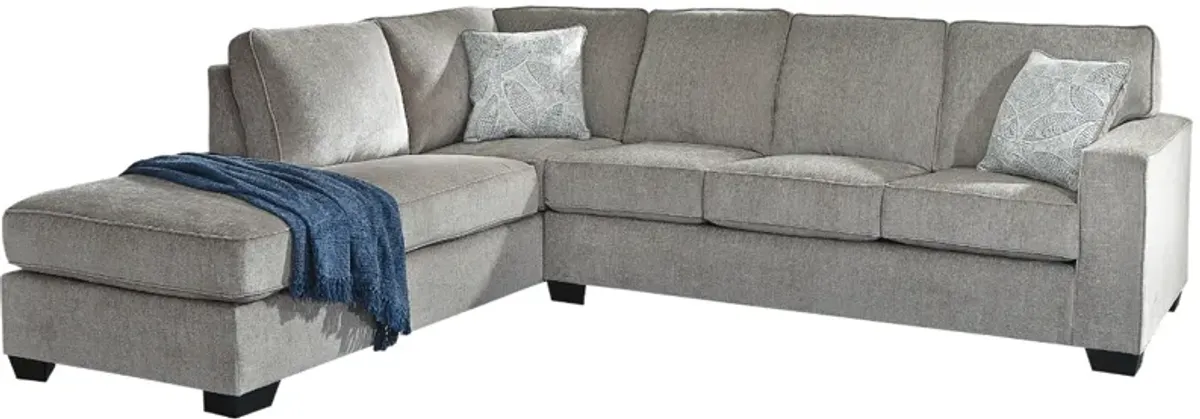 Signature Design by Ashley® Altari 2-Piece Alloy Left-Arm Facing Chaise Sectional