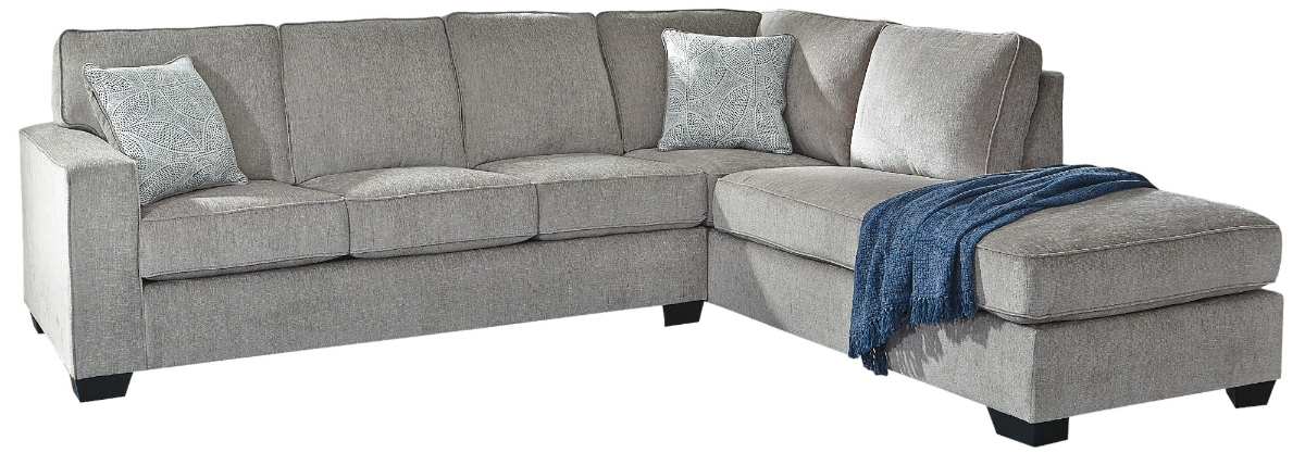 Signature Design by Ashley® Altari 2-Piece Alloy Right-Arm Facing Chaise Sectional 