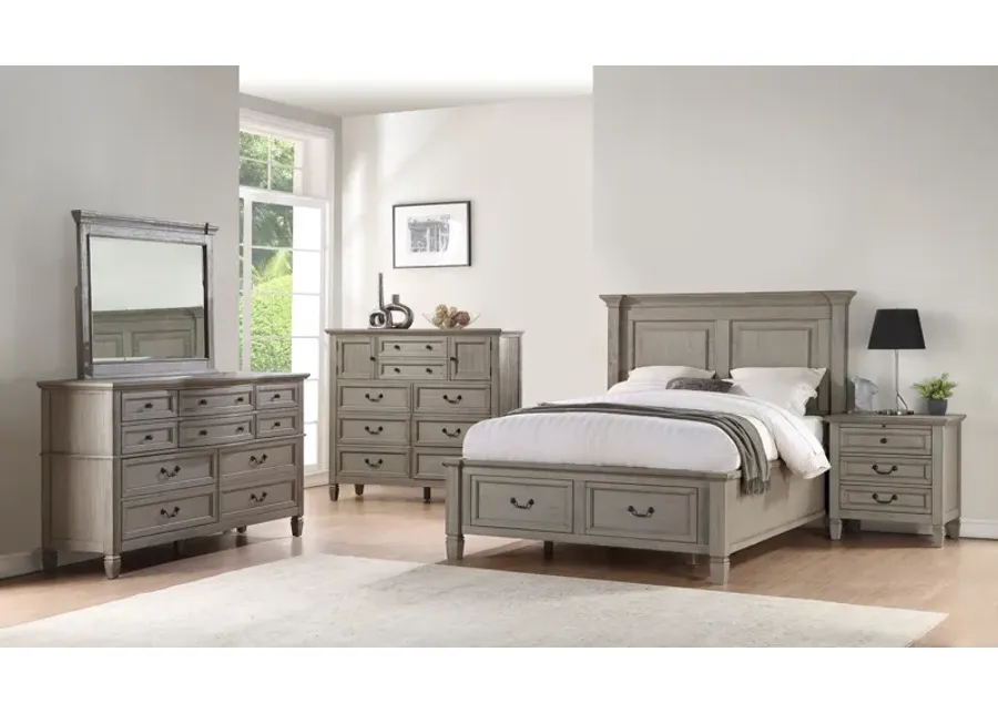 Lake Shore Cottage Queen Storage Bed