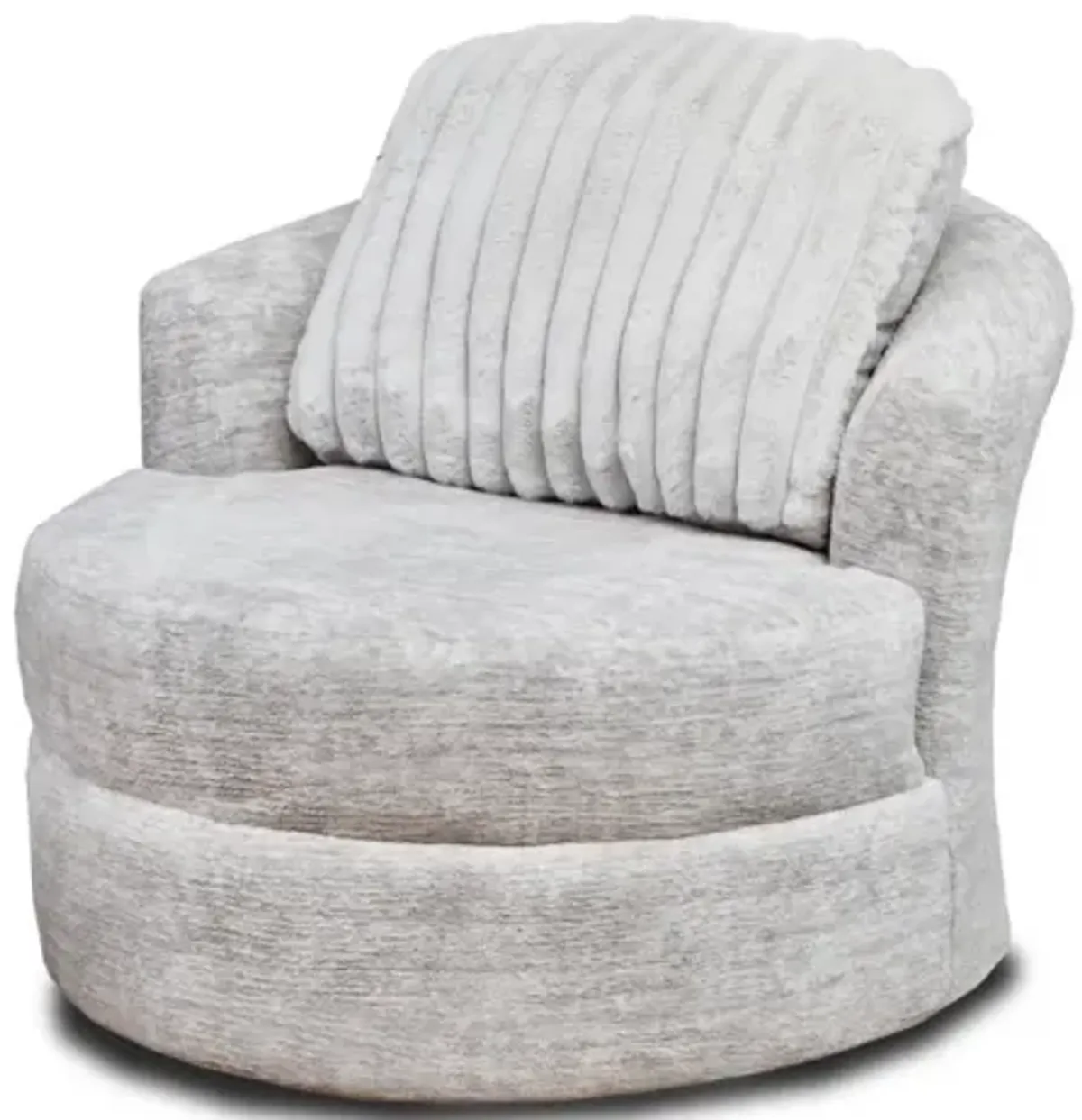 Delta Furniture Galactic Oyster Swivel Accent Chair