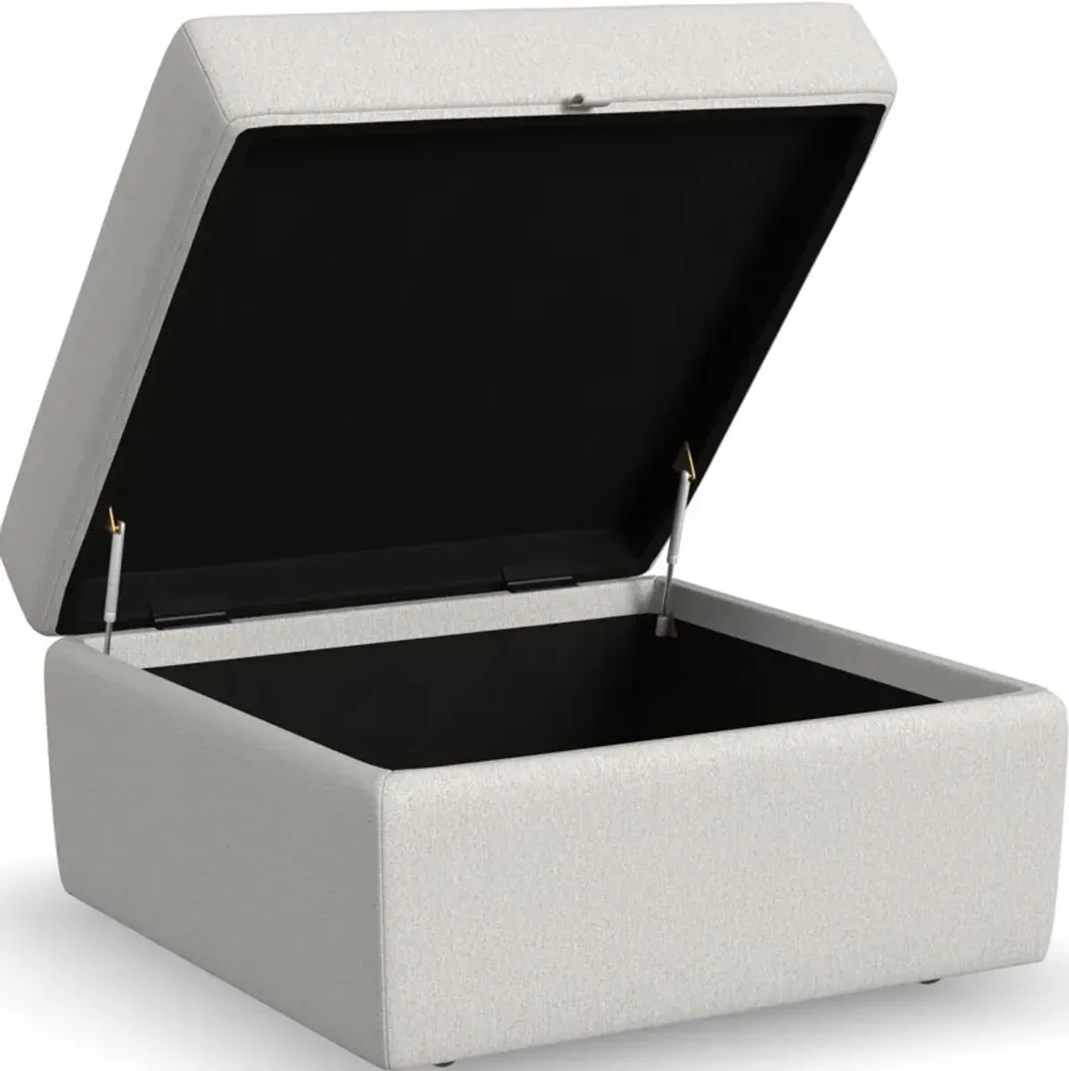 Flex by Flexsteel® Frost Storage Square Storage Ottoman