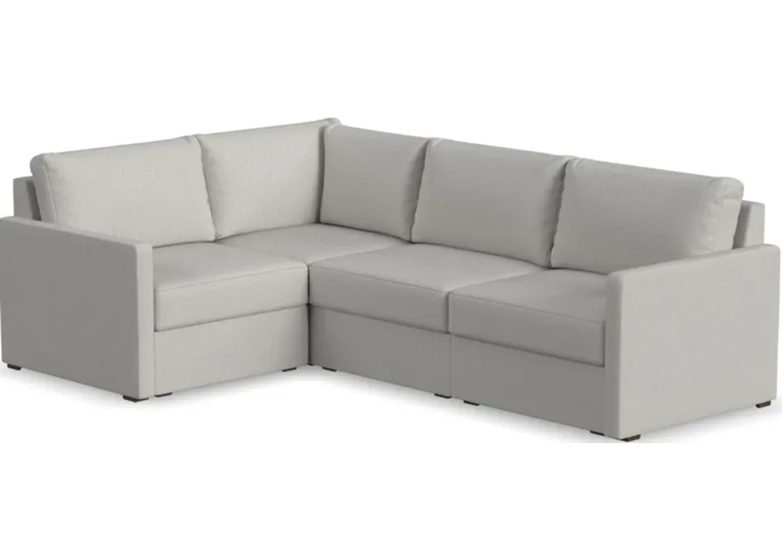 Flex by Flexsteel® 4-Piece Frost Sectional